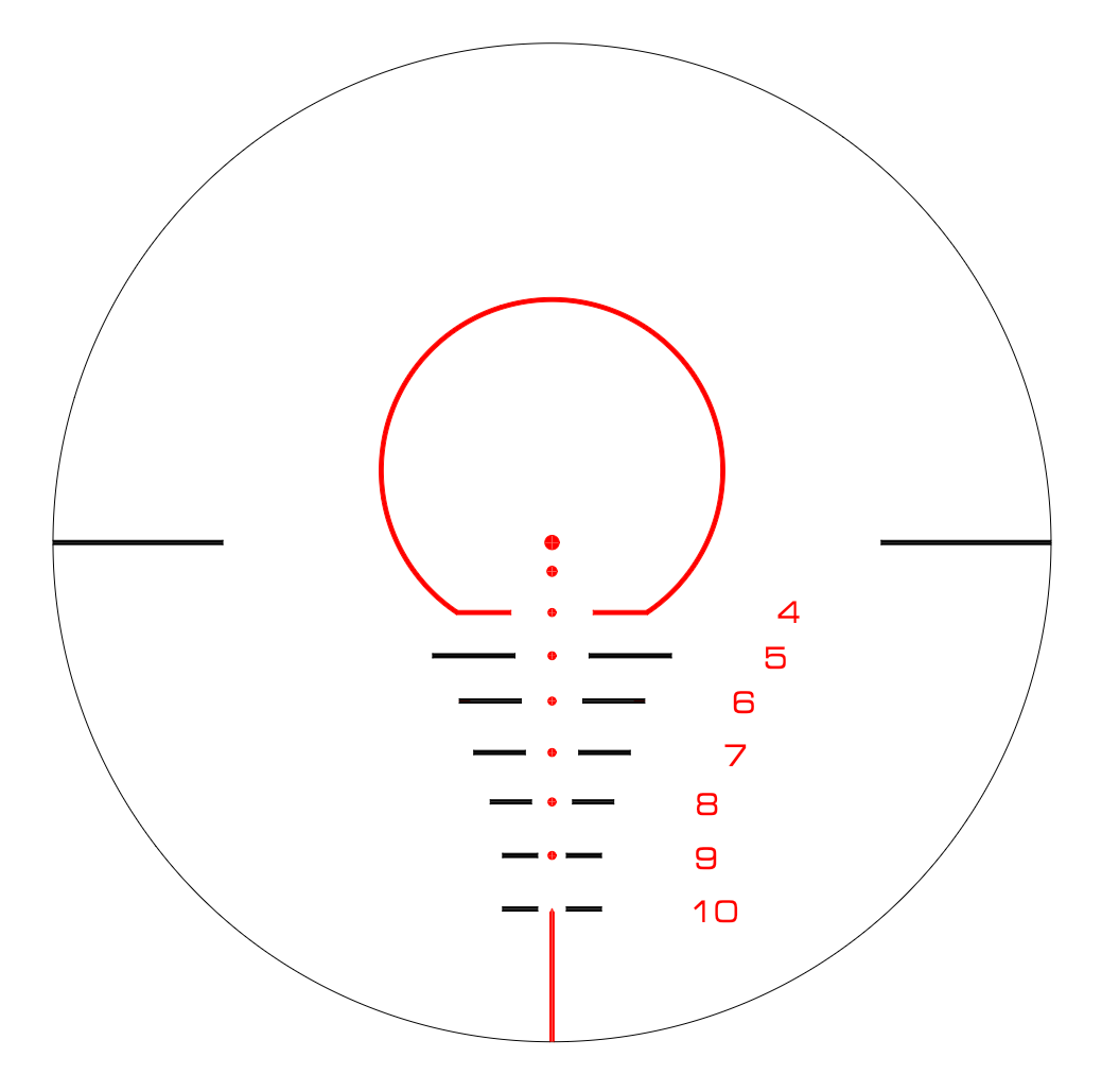 RA 2-7x36FFP Crossbow Scope